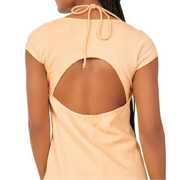 Free People | Vivi Open Back Stretch Cotton Dress, M - Picture 2 of 7